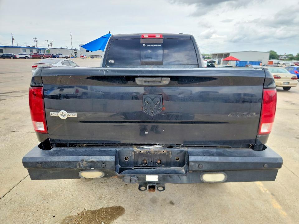 2010 Dodge Ram VIN 3D7UT2CL5AG109292 COPART salvage auction — FRONT END, Tx - Certificate Of Title, sold $3,200 on 2026-07-09 (photo 6)