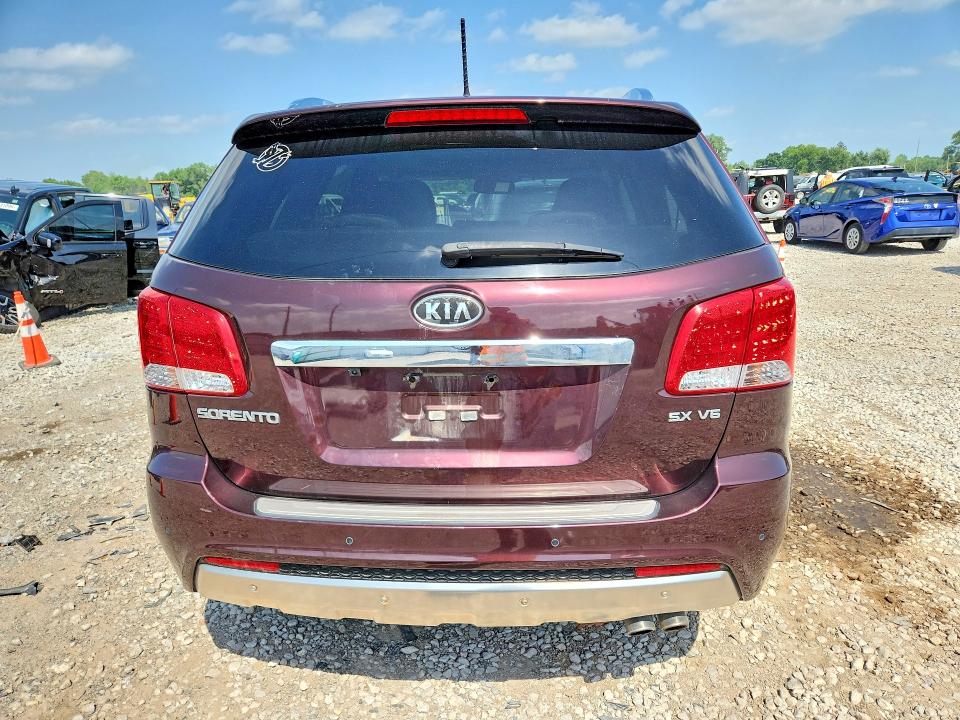2013 Kia Sorento VIN 5XYKW4A28DG387802 COPART salvage auction — MECHANICAL, Oh - Certificate Of Title, sold $1,250 on 2026-07-10 (photo 6)