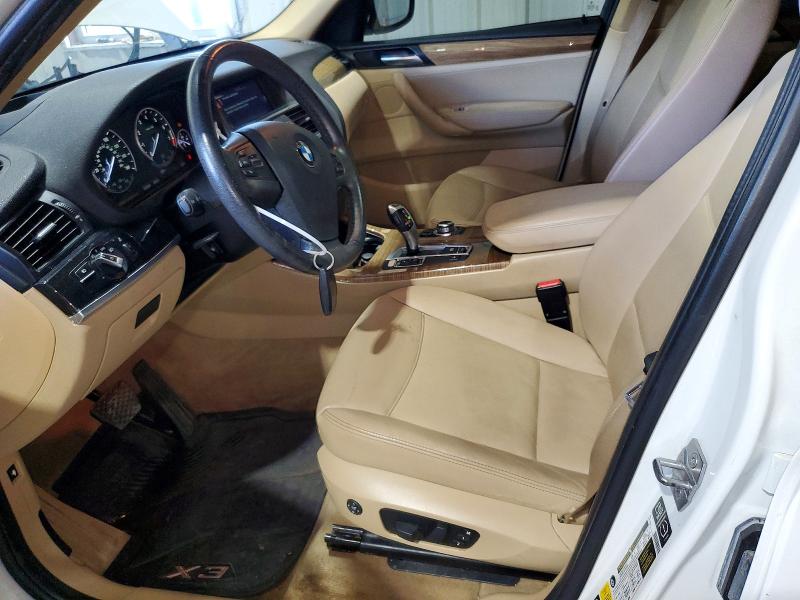 2014 BMW X3 VIN 5UXWX9C57E0D24329 COPART salvage auction — MECHANICAL, Wv - Certificate Of Title, sold $400 on 2026-07-09 (photo 7)