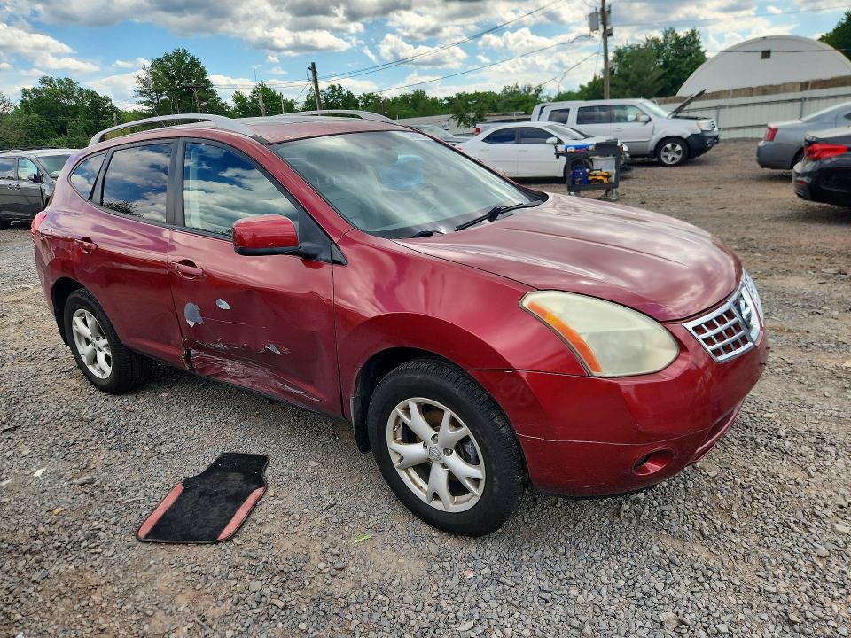 2009 Nissan Rogue VIN JN8AS58V79W175677 COPART salvage auction — SIDE, Nj - Cert Of Title-Salvage, sold $375 on 2026-07-31 (photo 4)