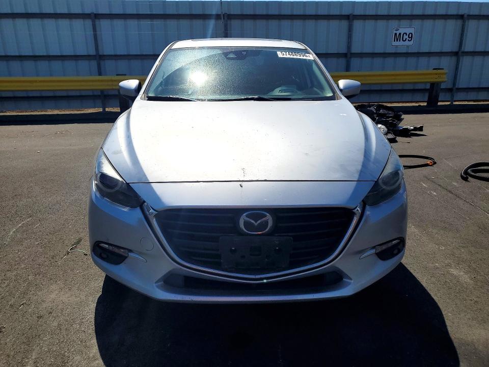 2017 Mazda 3 VIN JM1BN1M37H1116564 COPART salvage auction — REAR END, Ca - Salvage Certificate, sold $3,050 on 2026-08-24 (photo 5)