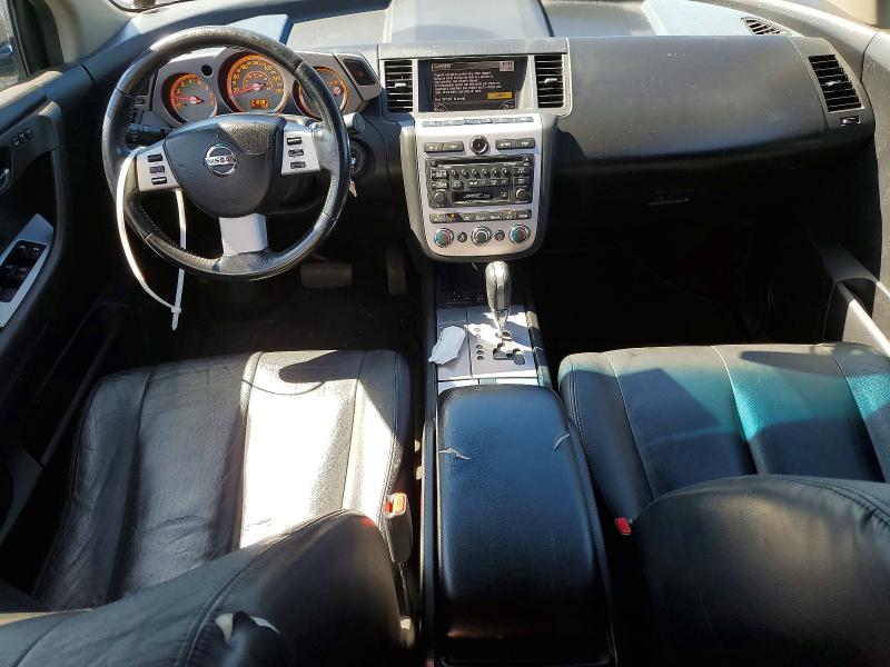 2005 Nissan Murano VIN JN8AZ08W05W427125 COPART salvage auction — HAIL, AB - BOS - ACTIVE, sold $425 on 2026-07-03 (photo 8)