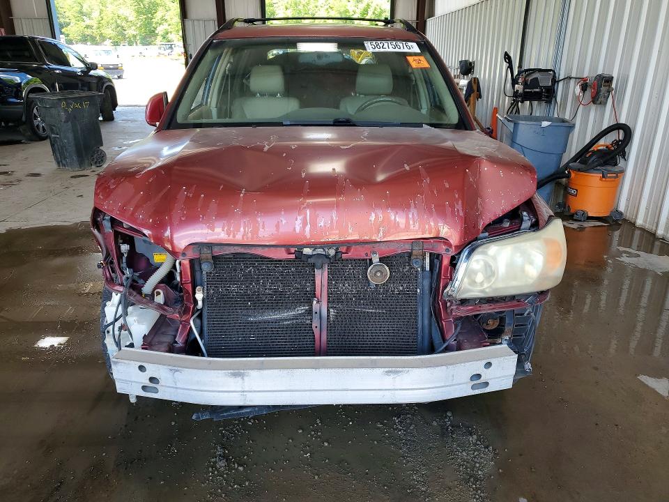 2006 Toyota Highlander VIN JTEEP21A860171278 COPART salvage auction — FRONT END, Pa - Certificate Of Salvage, sold $475 on 2026-07-22 (photo 5)