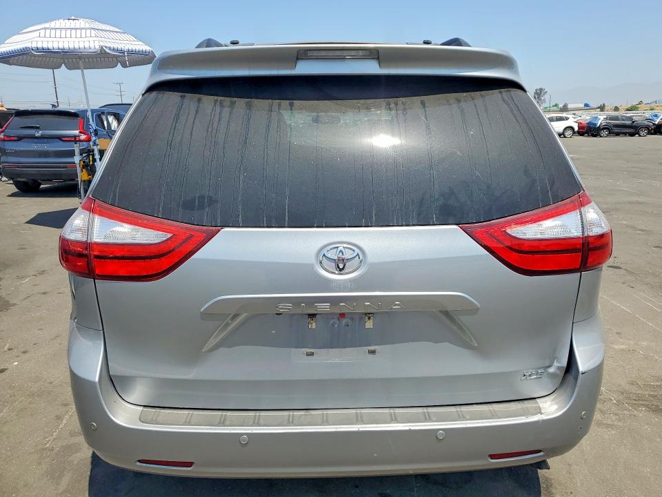 2016 Toyota Sienna VIN 5TDYK3DC1GS713662 COPART salvage auction — FRONT END, Ca - Salvage Certificate, sold $3,550 on 2026-07-13 (photo 6)