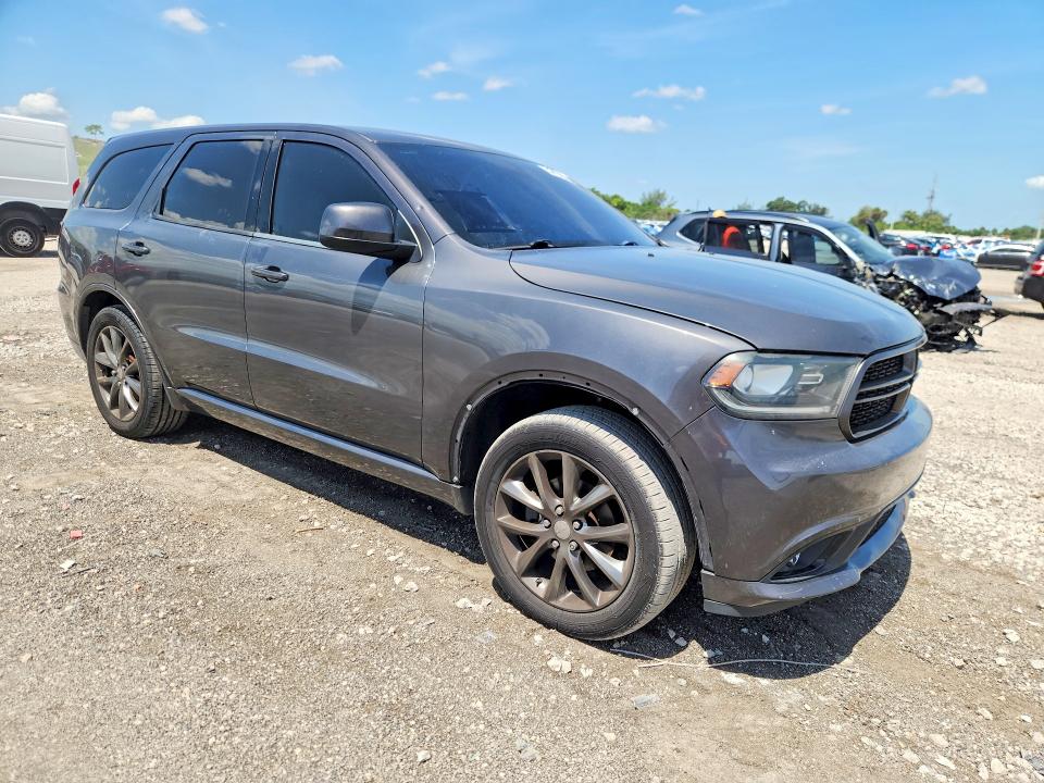 2014 Dodge Durango VIN 1C4RDHAG3EC974258 COPART salvage auction — FRONT END, Fl - Cert Of Title Slvg Rebuildable, sold $1,450 on 2026-07-09 (photo 4)