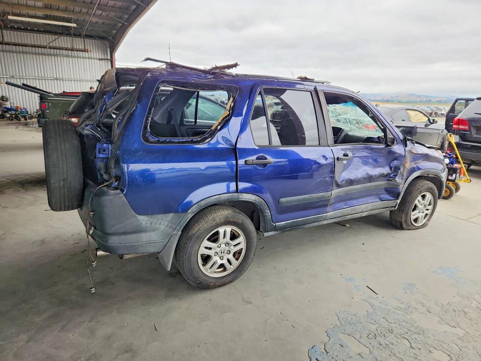 2002 Honda Cr-v VIN JHLRD78872C093344 COPART salvage auction — ROLLOVER, CA - SALVAGE CERTIFICATE, sold $225 on 2026-07-13 (photo 3)