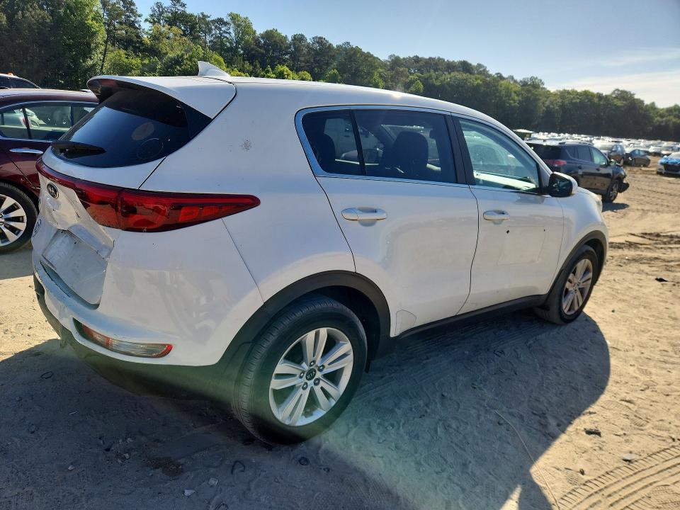 2017 Kia VIN KNDPM3ACXH7184346 COPART salvage auction — REAR END, Md - Cert Of Salvage < 75% Damage, sold $2,650 on 2026-07-14 (photo 3)