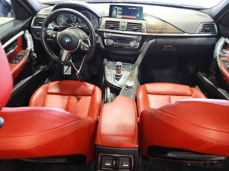 2016 BMW 3er VIN WBA8E9G52GNT46653 COPART salvage auction — WATER/FLOOD, Tx - Salvage Vehicle Title, sold $1,750 on 2026-07-31 (photo 8)