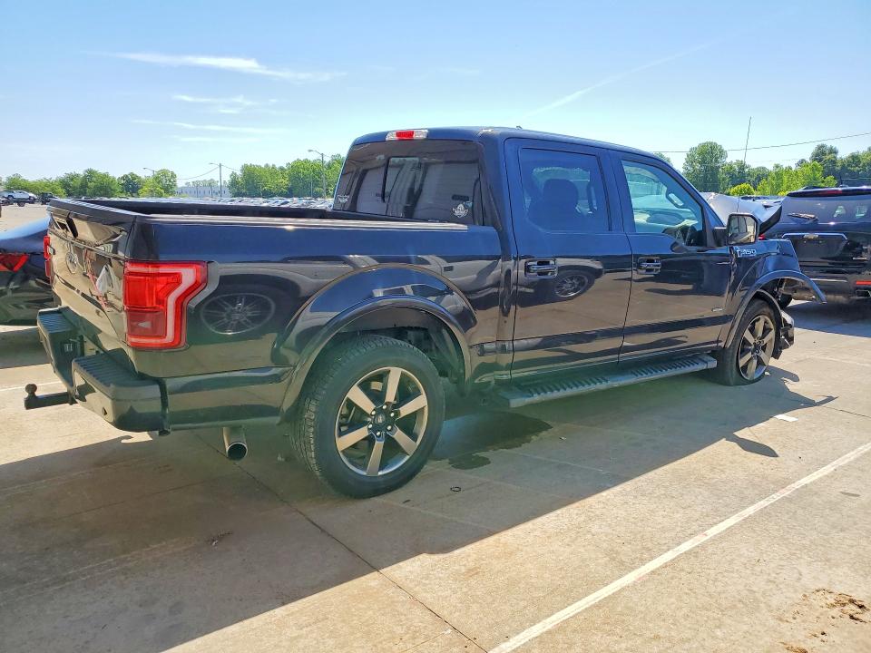 2015 Ford F-150 lightning VIN 1FTEW1EG0FFB99220 COPART salvage auction — FRONT END, Ca - Salvage Certificate, sold $2,750 on 2026-07-02 (photo 3)