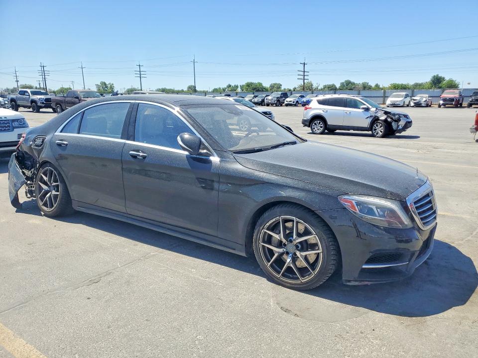 2016 Mercedes-benz S class VIN WDDUG8CB7GA267946 COPART salvage auction — REAR END, ID - SALVAGE CERTIFICATE OF TITLE, sold $10,400 on 2026-07-30 (photo 4)