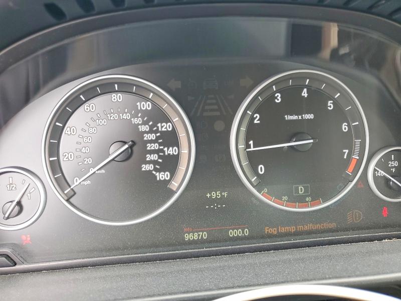 2011 BMW 5 series VIN WBAFR7C50BC802935 COPART salvage auction — FRONT END, FL - CERT OF TITLE SLVG REBUILDABLE, sold $1,950 on 2026-07-31 (photo 9)