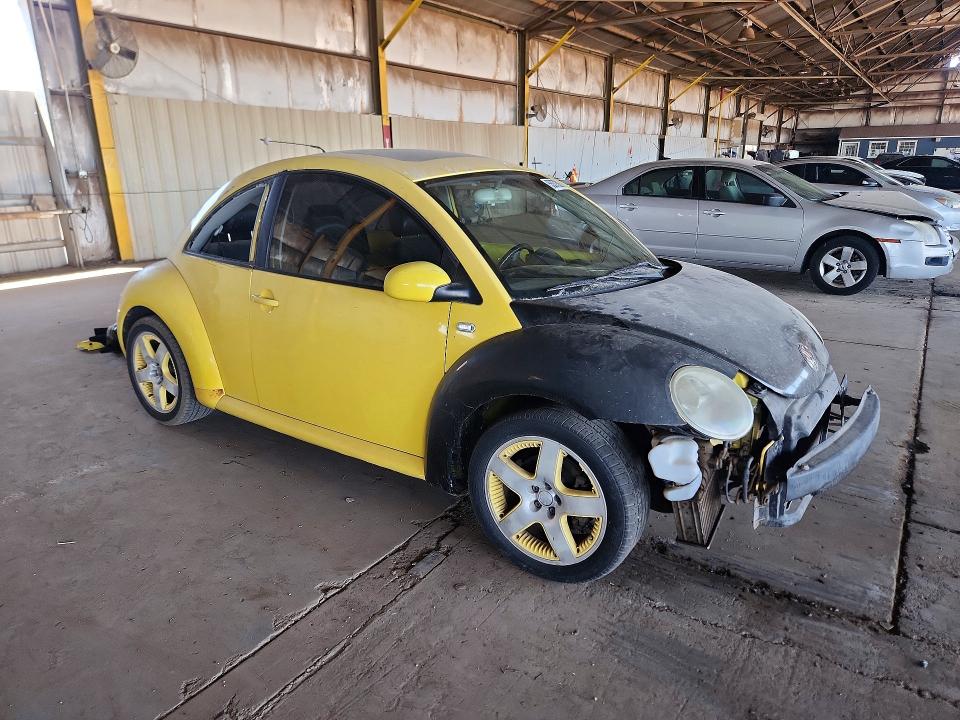 2002 Volkswagen Beetle VIN 3VWCD21C12M450016 COPART salvage auction — FRONT END, Az - Certificate Of Title, sold $475 on 2026-07-29 (photo 4)
