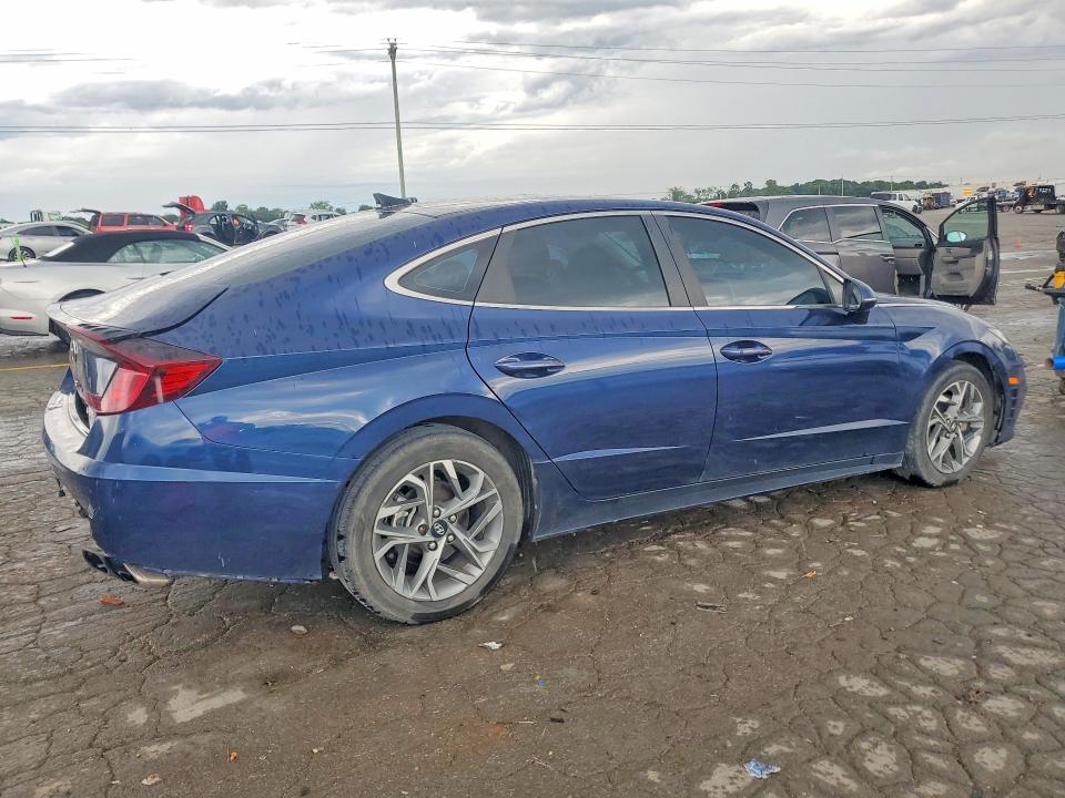 2020 Hyundai Sonata VIN 5NPEL4JA7LH051112 COPART salvage auction — REAR END, TN - SALVAGE CERTIFICATE, sold $3,850 on 2026-07-27 (photo 3)