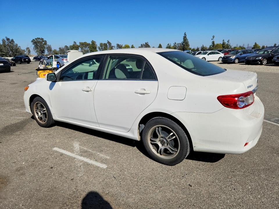 2013 Toyota Corolla VIN JTDBU4EE4DJ118576 COPART salvage auction — MINOR DENT/SCRATCHES, Ca - Salvage Certificate, sold $1,400 on 2026-07-13 (photo 2)