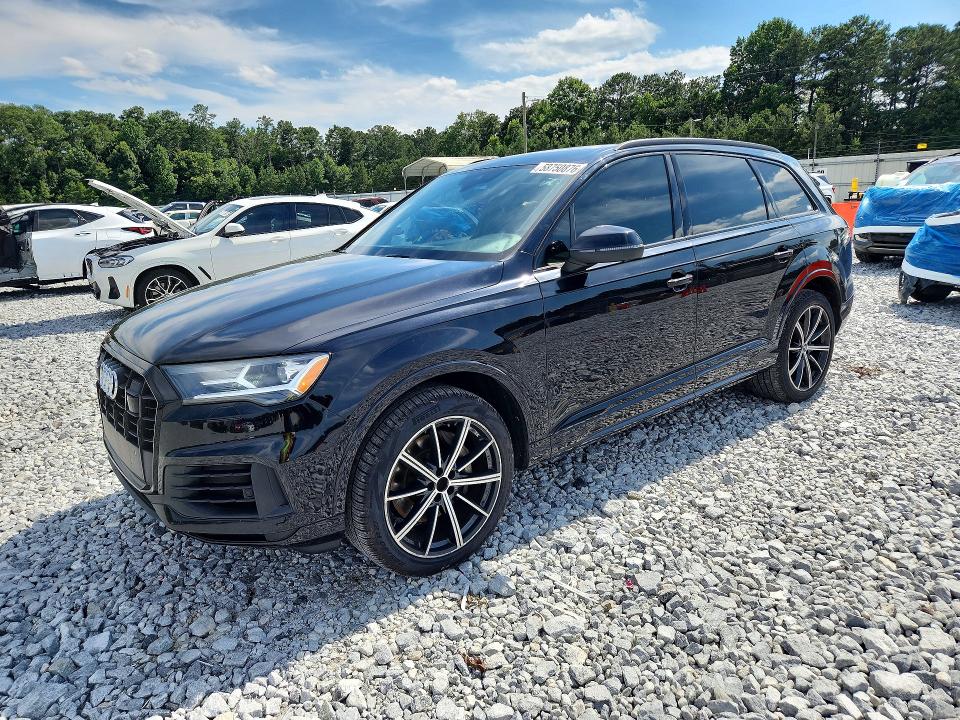 2020 Audi Q7 VIN WA1LXAF78LD000614 COPART salvage auction — MINOR DENT/SCRATCHES, Ga - Certificate Of Title (P), sold $14,900 on 2026-07-17 (photo 1)