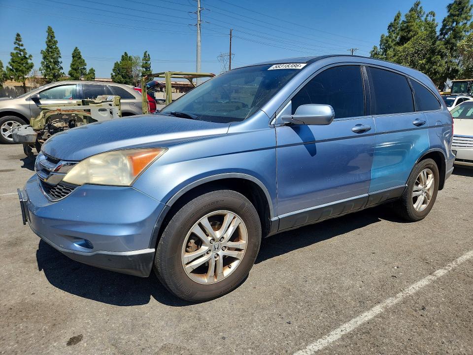 2010 Honda Cr-v VIN JHLRE3H79AC004935 COPART salvage auction — NORMAL WEAR, Ca - Cert Of Title-Salvaged, sold $1,250 on 2026-07-09 (photo 1)