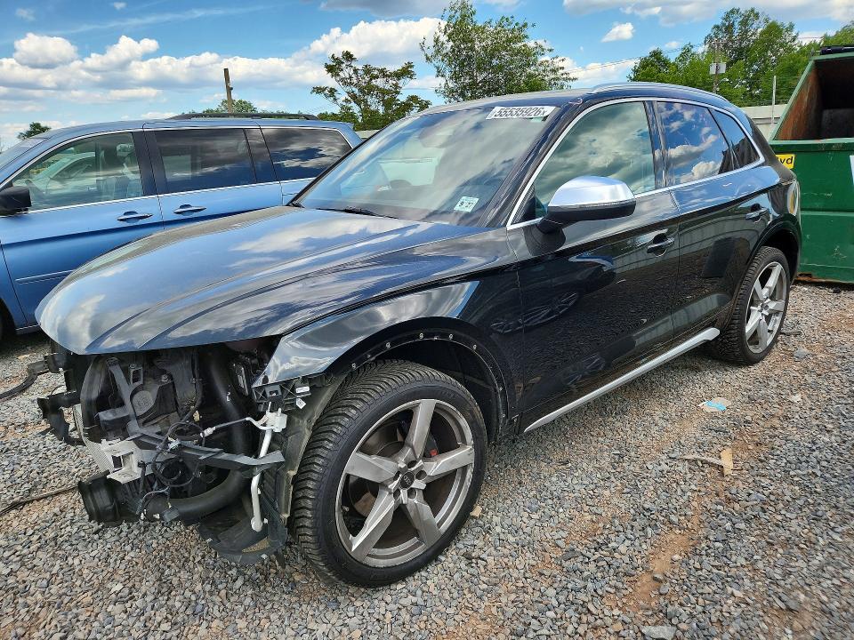 2022 Audi VIN WA1B4AFY4N2135679 COPART salvage auction — FRONT END, Nj - Cert Of Title-Salvage, sold $10,900 on 2026-07-31 (photo 1)