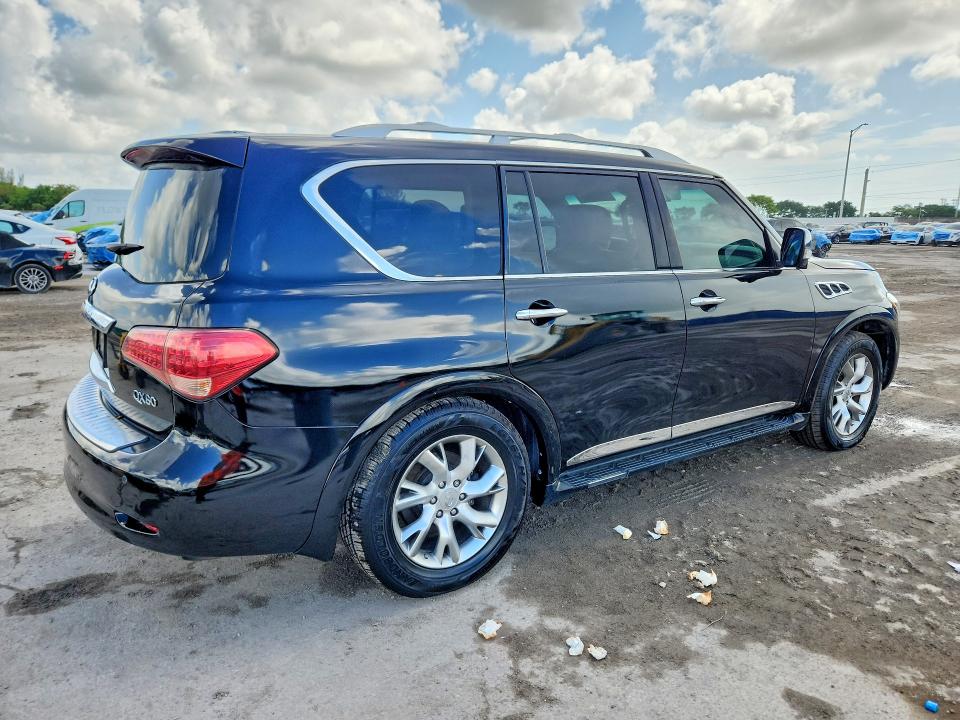 2011 Infiniti Qx56 VIN JN8AZ2ND9B9700748 COPART salvage auction — MISSING/ALTERED VIN, Fl - Cert Of Title-Rebuilt, sold $675 on 2026-07-22 (photo 3)