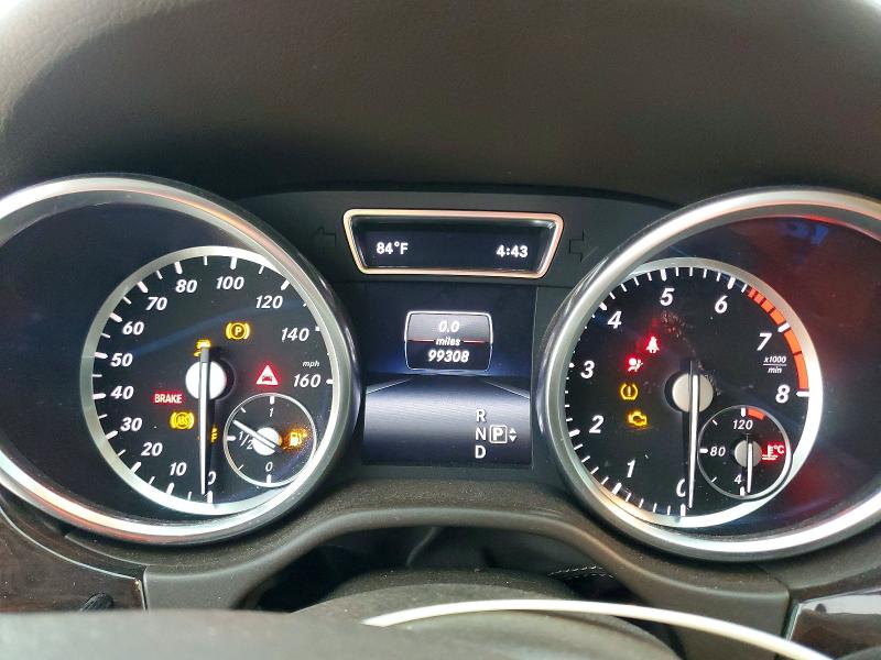 2015 Mercedes-benz VIN 4JGDA5HBXFA456927 COPART salvage auction — WATER/FLOOD, Tx - Salvage Title-Flood Damage, sold $3,300 on 2026-07-10 (photo 9)