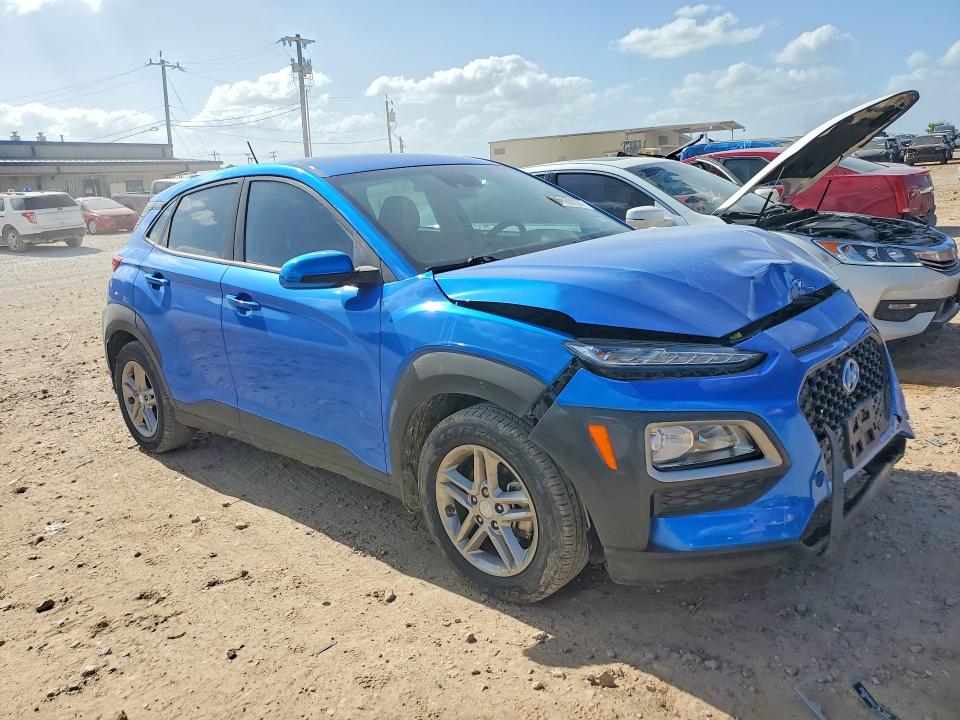 2019 Hyundai VIN KM8K12AA7KU230604 COPART salvage auction — FRONT END, Tx - Salvage Vehicle Title, sold $2,850 on 2026-07-02 (photo 4)