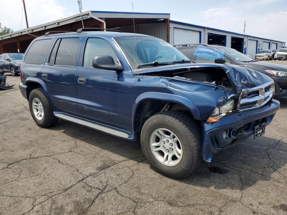 2002 Dodge Durango VIN 1B4HS48N42F187650 COPART salvage auction — FRONT END, CO - PUBLIC - SALVAGE TITLE (P), sold $500 on 2026-07-09 (photo 4)