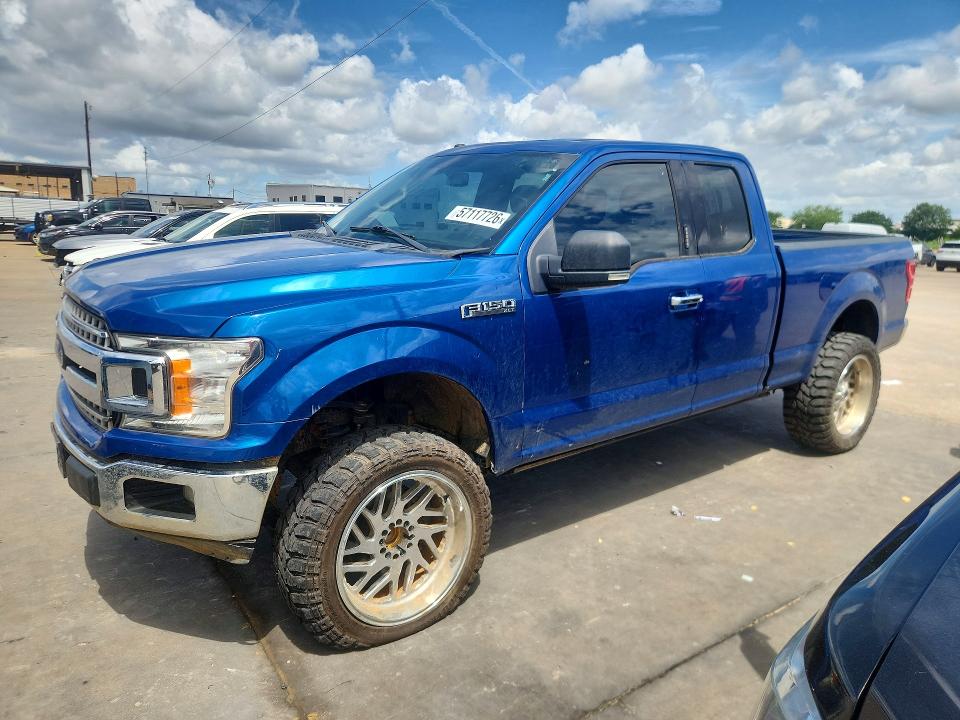 2018 Ford F-150 VIN 1FTEX1CG0JFE73508 — COPART salvage auction photo