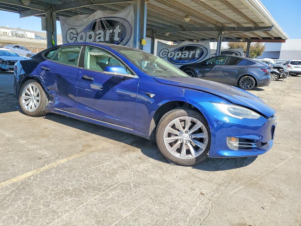 2017 Tesla VIN 5YJSA1E10HF232902 COPART salvage auction — SIDE, Ca - Salvage Certificate, sold $3,750 on 2026-07-14 (photo 4)