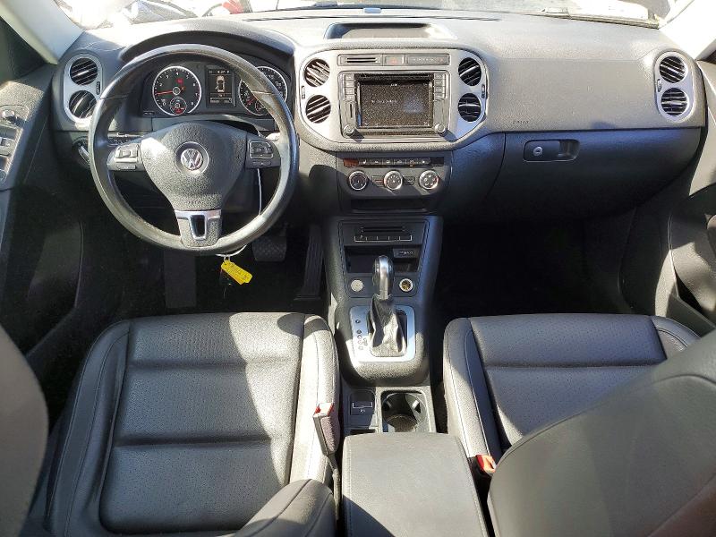 2017 Volkswagen Tiguan VIN WVGRV7AX9HK019574 COPART salvage auction — FRONT END, Ca - Salvage Certificate, sold $2,000 on 2026-07-07 (photo 8)