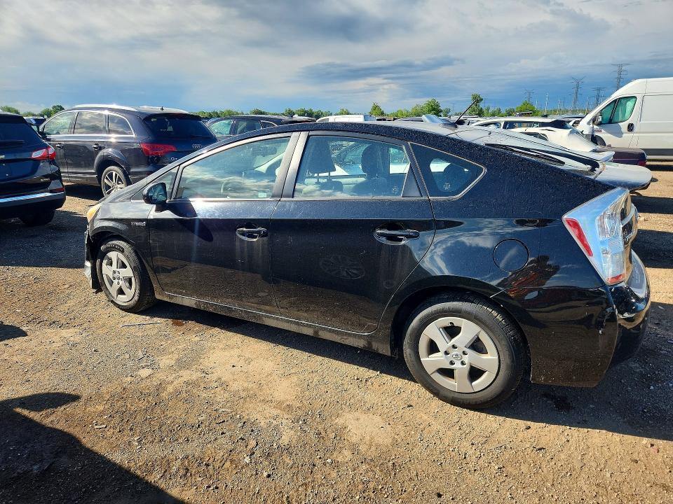 2010 Toyota Prius VIN JTDKN3DU0A0122738 COPART salvage auction — FRONT END, Il - Salvage Certificate, sold $1,600 on 2026-07-21 (photo 2)