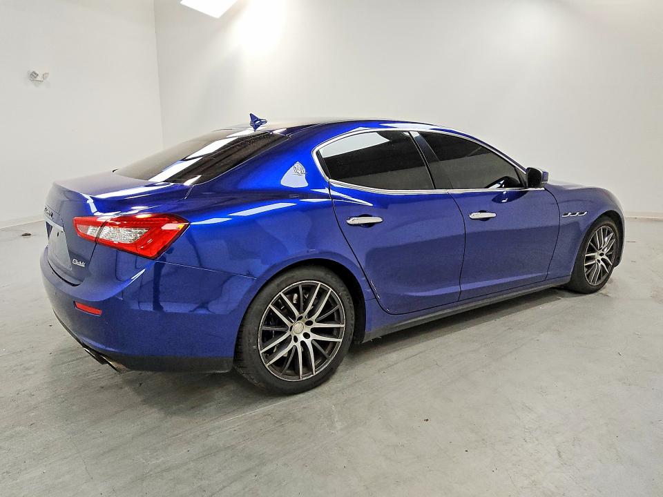 2017 Maserati Ghibli VIN ZAM57RTA2H1216797 COPART salvage auction — FRONT END, IN - CERTIFICATE OF TITLE, sold $3,550 on 2026-08-06 (photo 3)