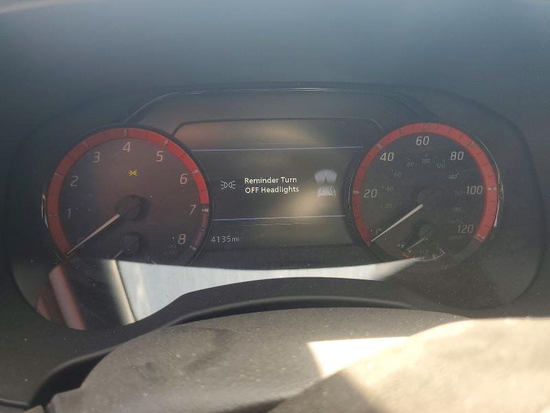 2025 Nissan Frontier VIN 1N6ED1FK5SN639096 COPART salvage auction — ENGINE BURN, Nv - Salvage Title, sold $13,100 on 2026-07-20 (photo 9)