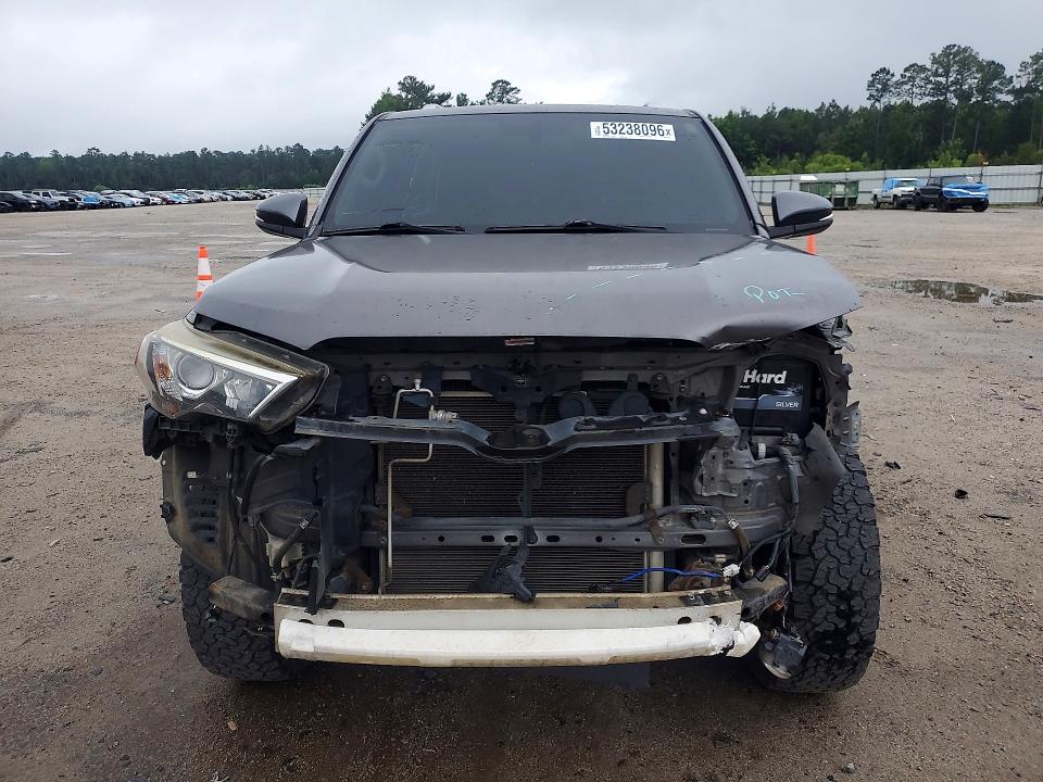 2015 Toyota 4runner VIN JTEZU5JR2F5087753 COPART salvage auction — FRONT END, Sc - Cert Of Title-Salvage, sold $6,700 on 2026-07-29 (photo 5)