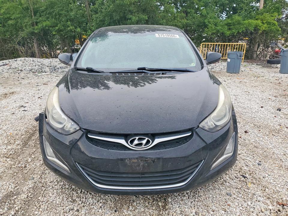 2014 Hyundai VIN KMHDH4AE2EU138498 COPART salvage auction — VANDALISM, Md - Cert Of Salvage > 75% Damage, sold $1,150 on 2026-07-02 (photo 5)