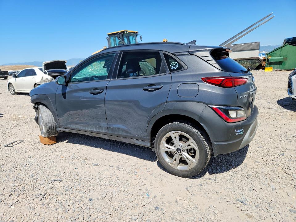 2023 Hyundai Kona VIN KM8K3CAB3PU002972 COPART salvage auction — FRONT END, Ut - Salvage Certificate, sold $3,300 on 2026-07-24 (photo 2)