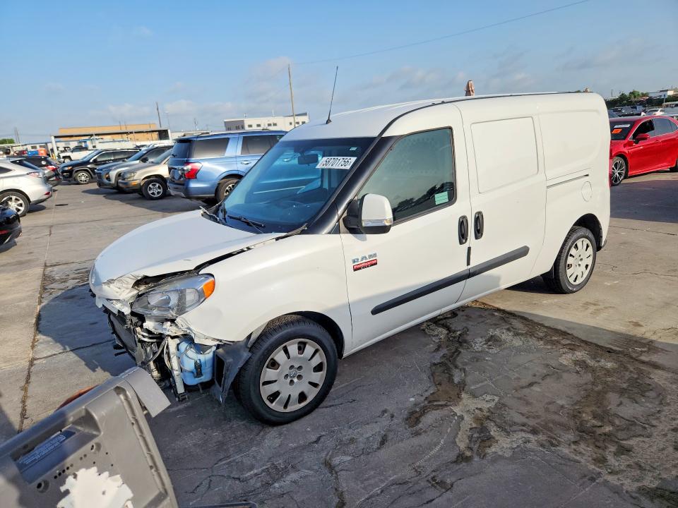 2018 Ram Promaster city VIN ZFBERFBB2J6L46193 COPART salvage auction — FRONT END, Tx - Salvage Vehicle Title, sold $775 on 2026-08-03 (photo 1)