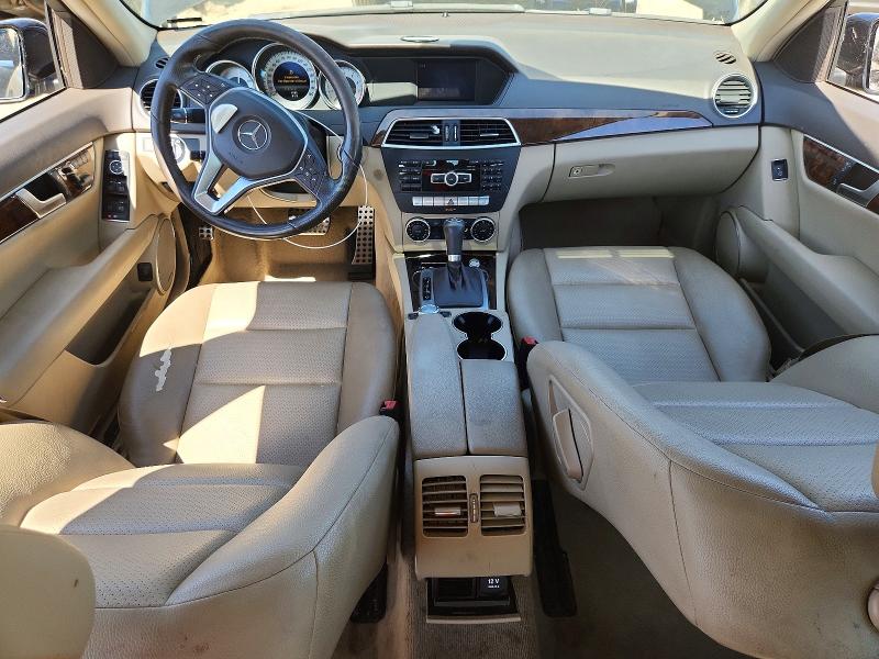 2014 Mercedes-benz C class VIN WDDGF4HB0ER306389 COPART salvage auction — FRONT END, CA - SALVAGE CERTIFICATE, sold $700 on 2026-08-06 (photo 8)