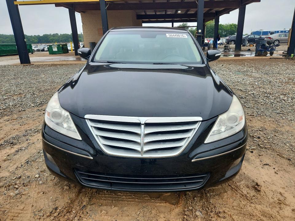 2011 Hyundai Genesis VIN KMHGC4DE3BU135063 COPART salvage auction — REAR END, Al - Cert Of Title-Salvage Title, sold $600 on 2026-07-08 (photo 5)
