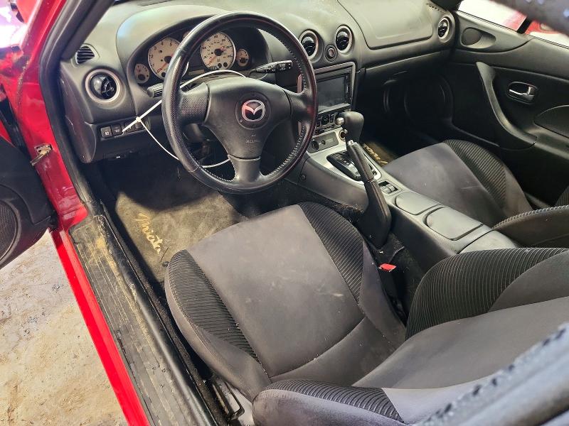 2004 Mazda Mx-5 miata VIN JM1NB353X40407513 COPART salvage auction — FRONT END, Vt - Cert Of Title-Salvage Vehicle, sold $1,800 on 2026-07-13 (photo 8)
