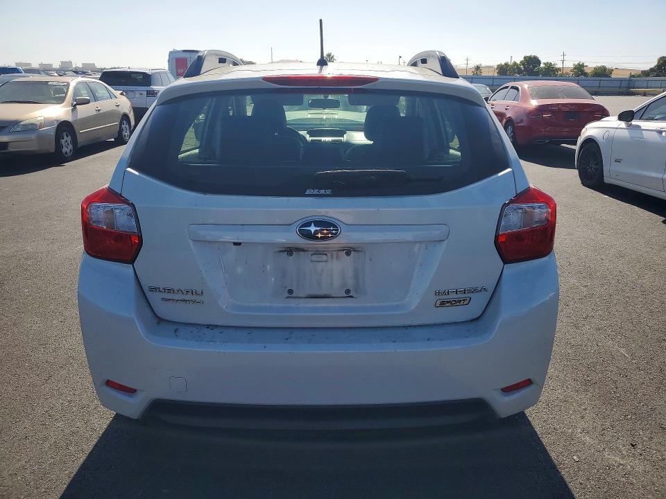 2014 Subaru Impreza VIN JF1GPAR67E8302827 COPART salvage auction — FRONT END, CA - SALVAGE CERTIFICATE, sold $1,600 on 2026-07-13 (photo 6)