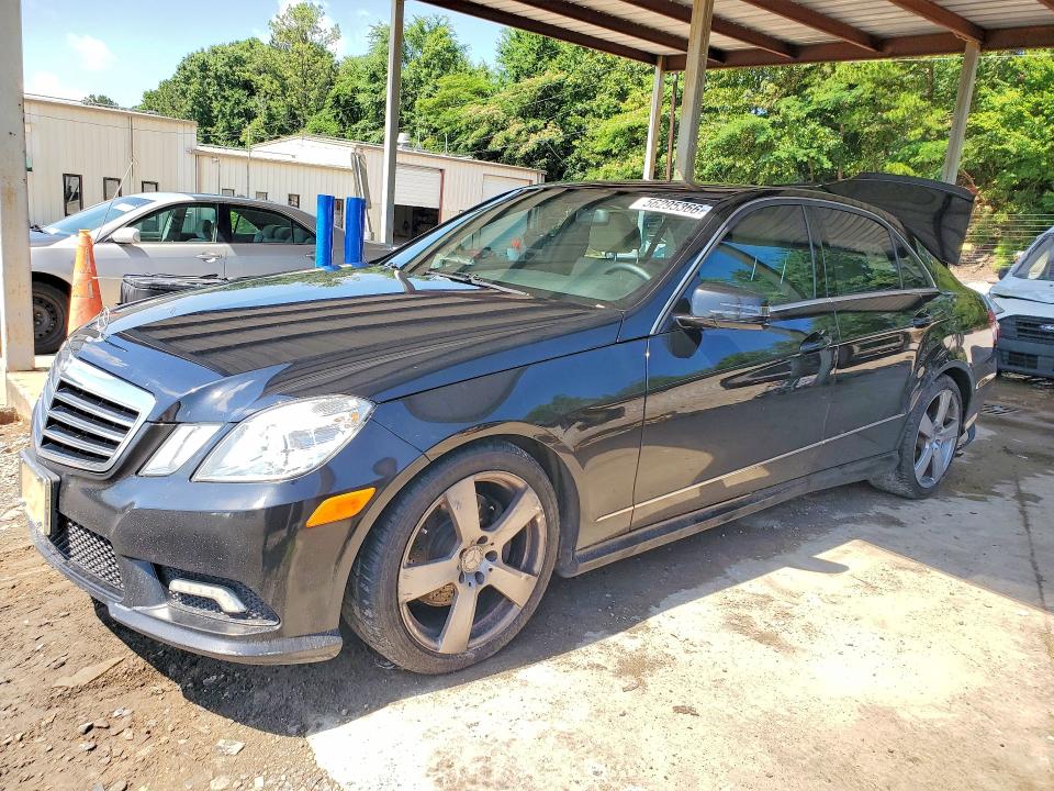 2011 Mercedes-benz E-class VIN WDDHF8HBXBA421572 COPART salvage auction — REAR END, AL - CERT OF TITLE-SALVAGE TITLE (P), sold $1,350 on 2026-07-14 (photo 1)