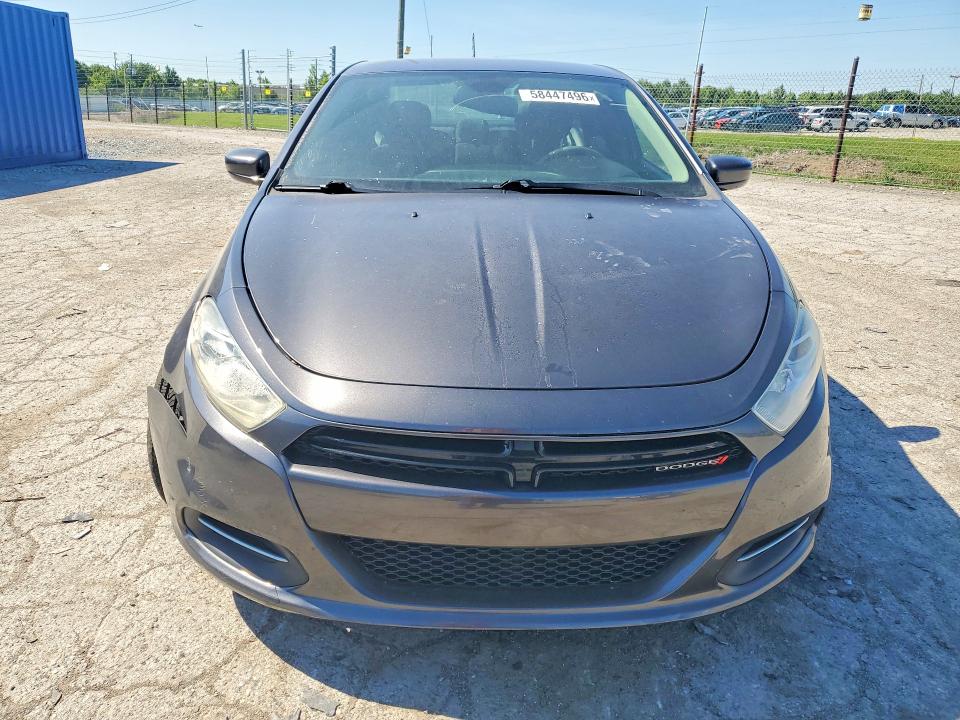 2016 Dodge Dart VIN 1C3CDFBB0GD762447 COPART salvage auction — FRONT END, In - Cert Of Title-Salvage Title, sold $1,300 on 2026-07-31 (photo 5)