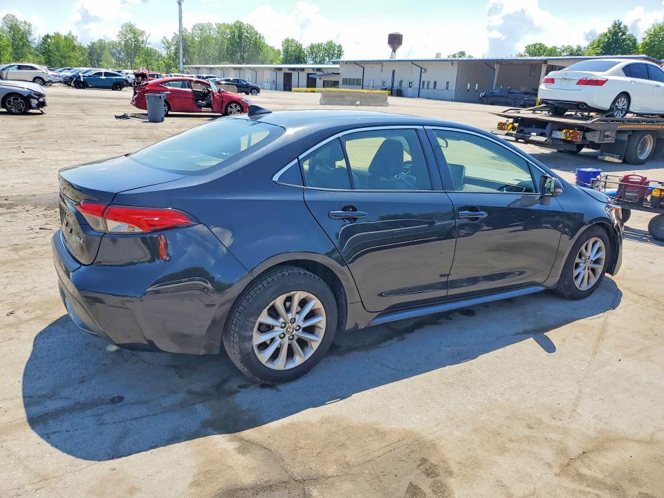 2020 Toyota Corolla VIN JTDFPRAE6LJ002886 COPART salvage auction — FRONT END, Ny - Mv-907A Salvage Certificate, sold $5,700 on 2026-07-09 (photo 3)
