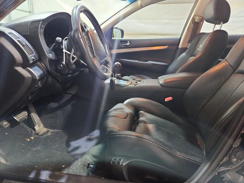 2012 Infiniti G VIN JN1CV6AR6CM976668 COPART salvage auction — FRONT END, MA - CERT OF TITLE-RECONSTRCTD COLL, sold $100 on 2026-07-28 (photo 7)