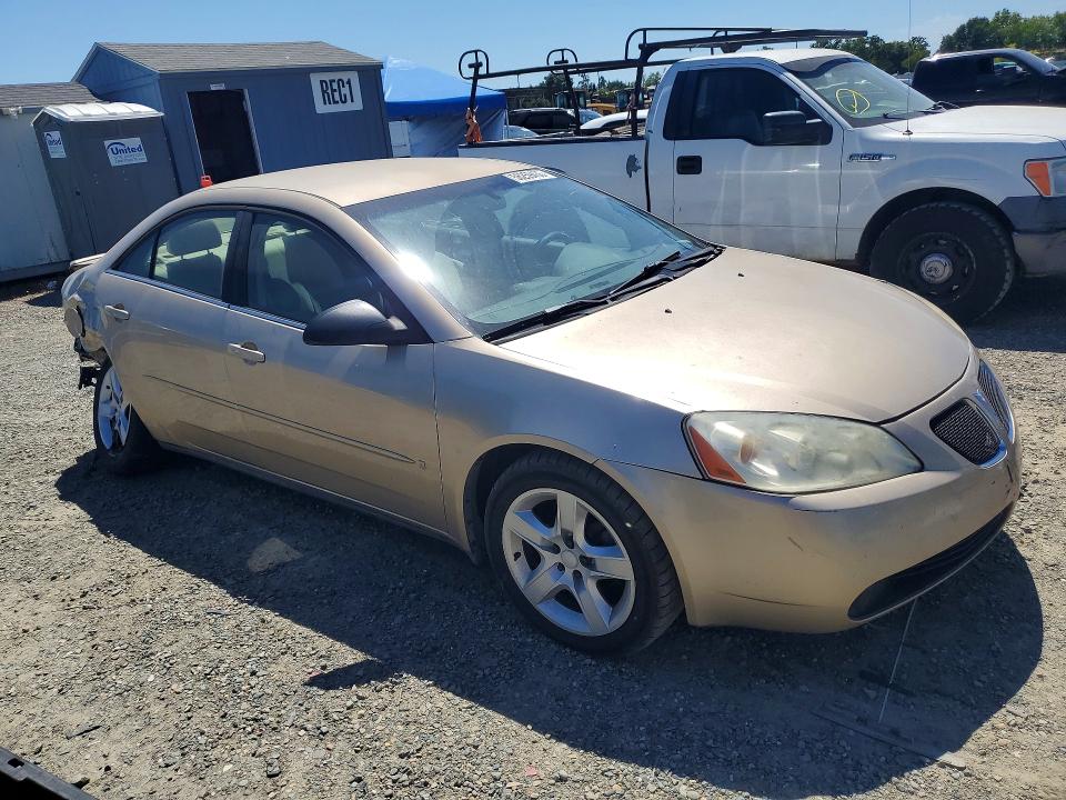 2007 Pontiac G6 VIN 1G2ZG58B774199514 COPART salvage auction — REAR END, CA - SALVAGE CERTIFICATE, sold $100 on 2026-09-01 (photo 4)