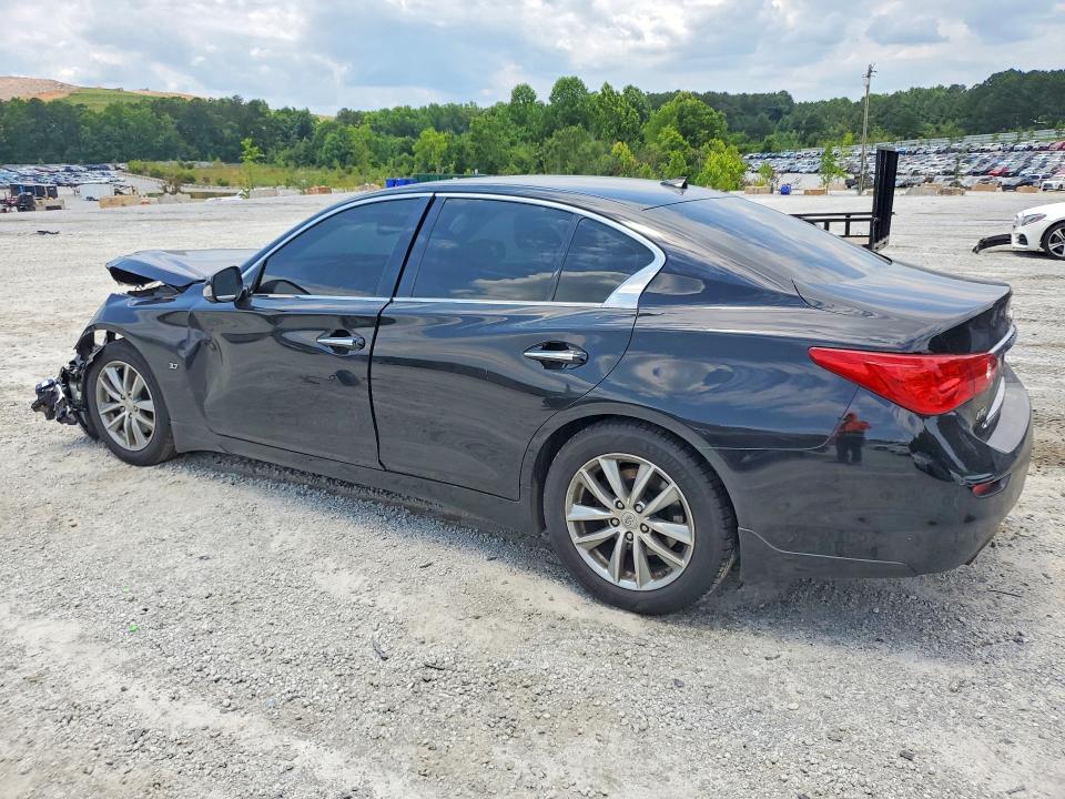 2014 Infiniti VIN JN1BV7AR8EM693631 COPART salvage auction — FRONT END, Ga - Cert Of Title-Salvage, sold $600 on 2026-07-20 (photo 2)