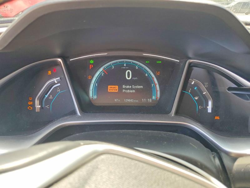 2018 Honda Civic VIN JHMFC1F98JX008013 COPART salvage auction — FRONT END, Nc - Salvage Certificate Of Title, sold $4,350 on 2026-07-22 (photo 9)