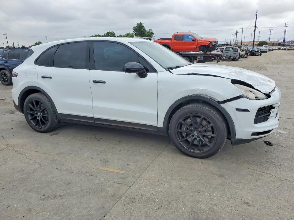 2022 Porsche Cayenne VIN WP1AA2AYXNDA01494 COPART salvage auction — FRONT END, Ca - Salvage Certificate, sold $15,000 on 2026-07-06 (photo 4)