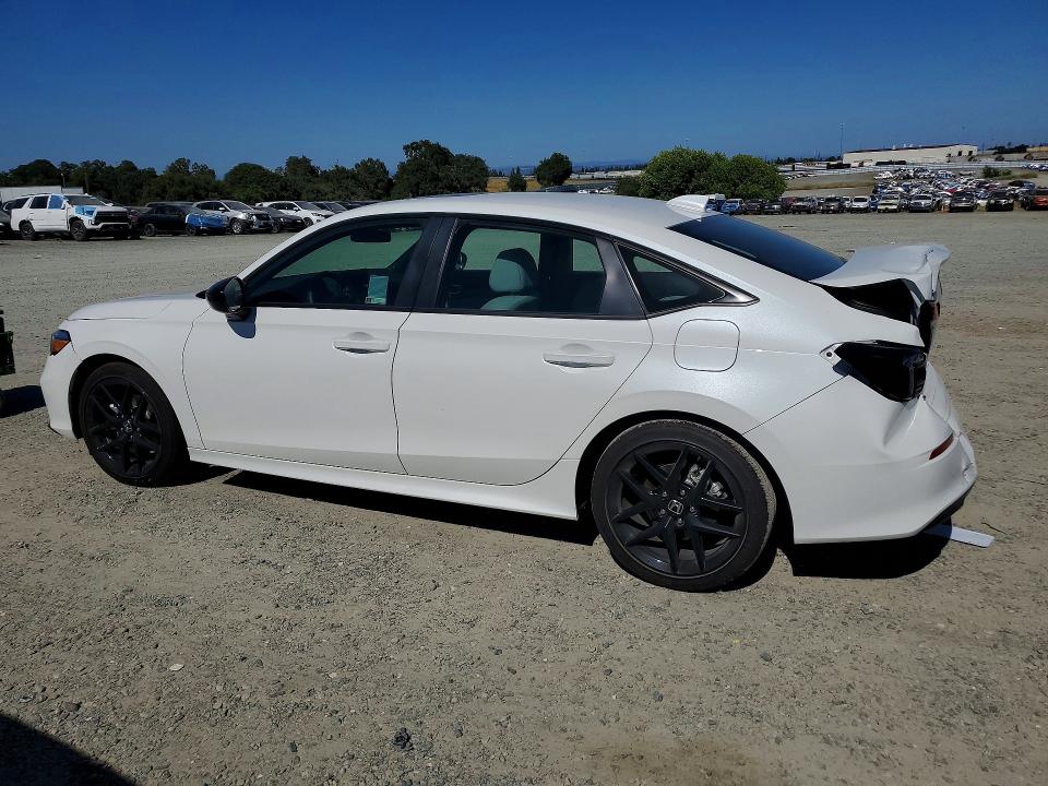 2026 Honda Civic VIN 2HGFE4F80TH330304 COPART salvage auction — REAR END, Ca - Salvage Certificate, sold $10,400 on 2026-07-02 (photo 2)