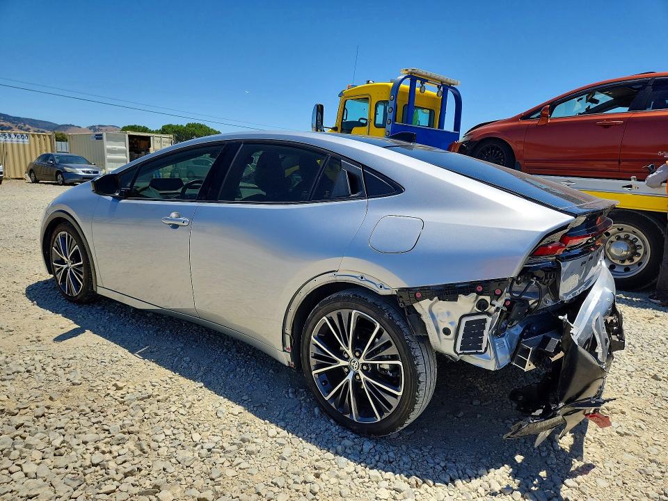 2023 Toyota Prius VIN JTDACAAU6P3002718 COPART salvage auction — REAR END, Ca - Salvage Certificate, sold $13,400 on 2026-07-14 (photo 2)