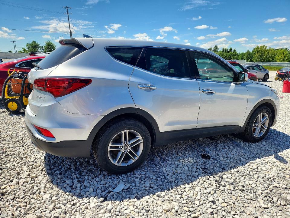 2017 Hyundai VIN 5XYZT3LB7HG473137 COPART salvage auction — FRONT END, Mi - Certificate Of Title, sold $2,150 on 2026-07-02 (photo 3)